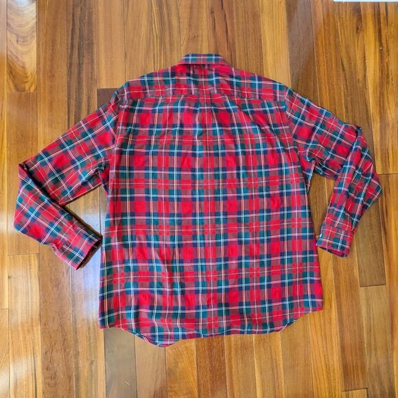 Vineyards Vines Men's Cotton Tucker Tartan Button Down Shirt (L) - Picture 3 of 8